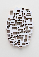 Simon Benson, My Many Chambered Mind. 2020. mdf / acrylic paint, red or white.

33 x 23 x 3 cm. 2/3.
PHŒBUS•Rotterdam